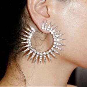 NEW Luxury 925 sterling silver ⭐️ Star earrings